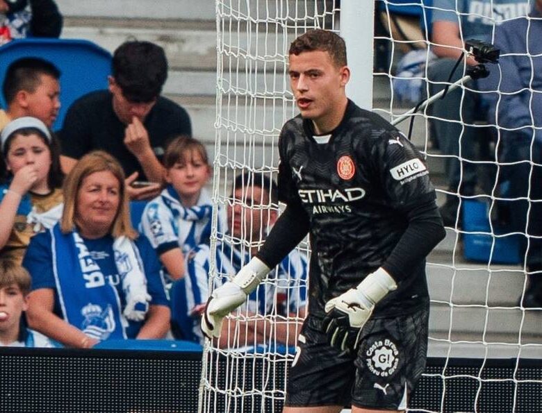 Тренер Жирони оцінив дебют українського воротаря