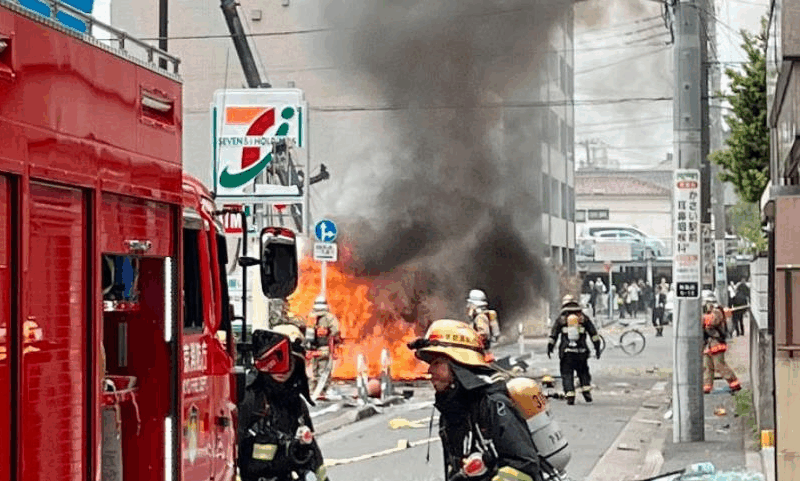 У Токіо стався вибух на будівництві: 10 постраждалих