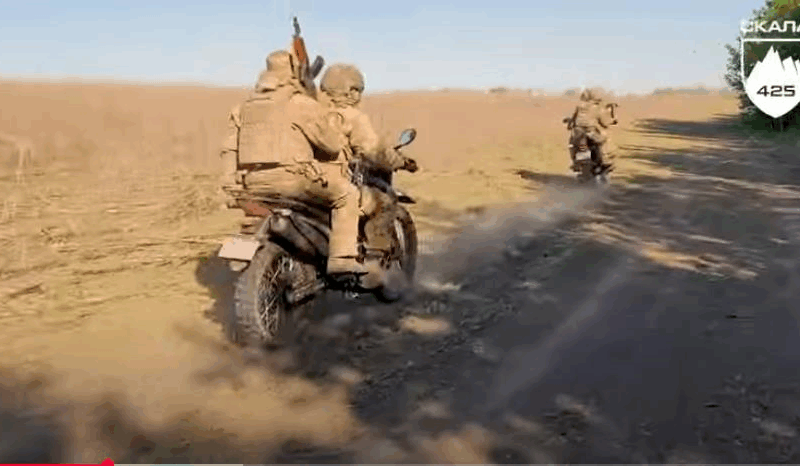 У ЗСУ створили першу штурмову мотоциклетну роту