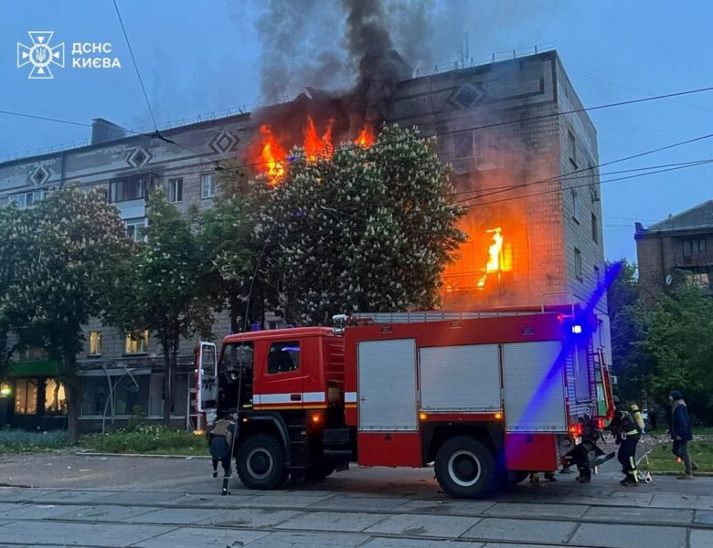 Удар по Києву: є загиблі, серед поранених діти