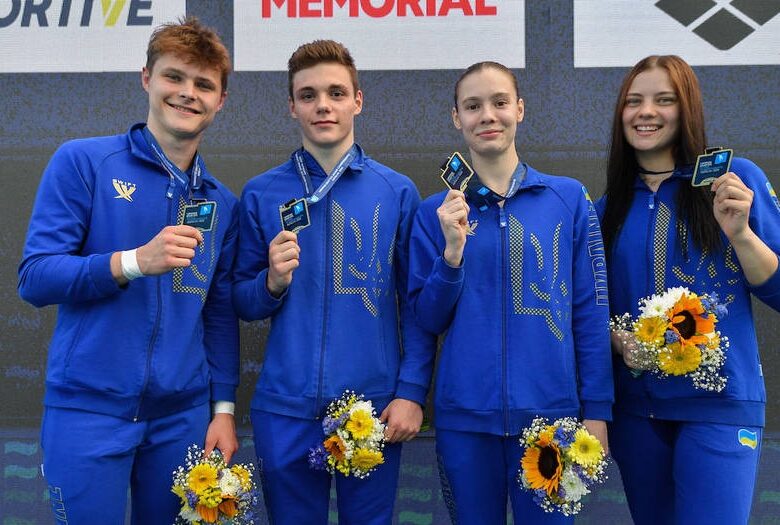 Українські стрибуни у воду перші в медальному заліку чемпіонату Європи-2025