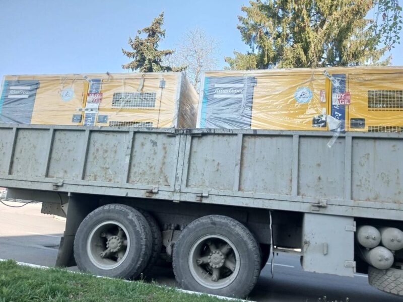 УЗ отримала електростанції резервного живлення від Нідерландів і Швейцарії