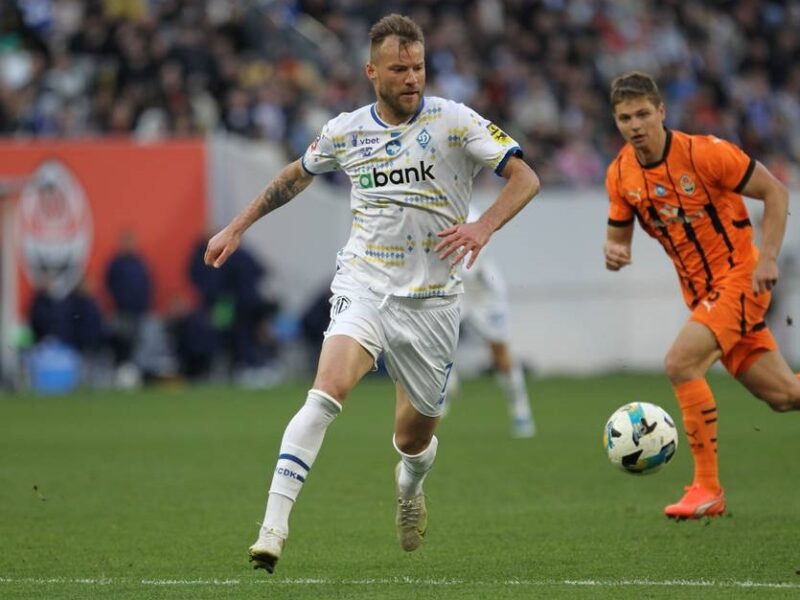 Ярмоленко встановлює рекорд Динамо, стаючи кращим бомбардиром