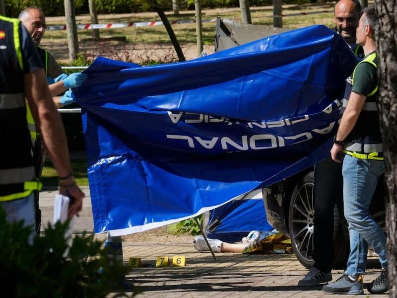 З’явилися фото і відео з місця вбивства Портнова