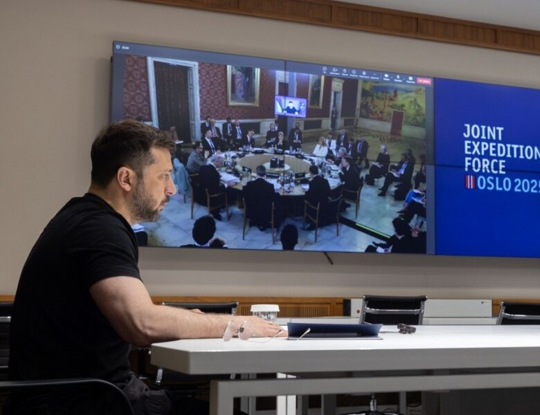 Зеленський анонсував зустріч “коаліції рішучих”