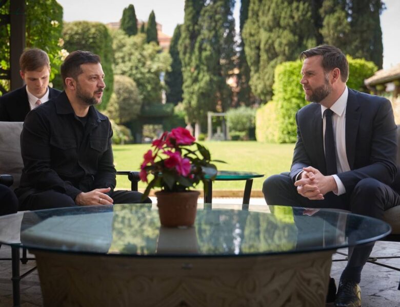 Зеленський повідомив деталі зустрічі з Венсом