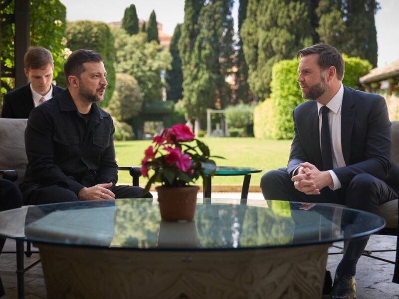 Зеленський повідомив деталі зустрічі з Венсом