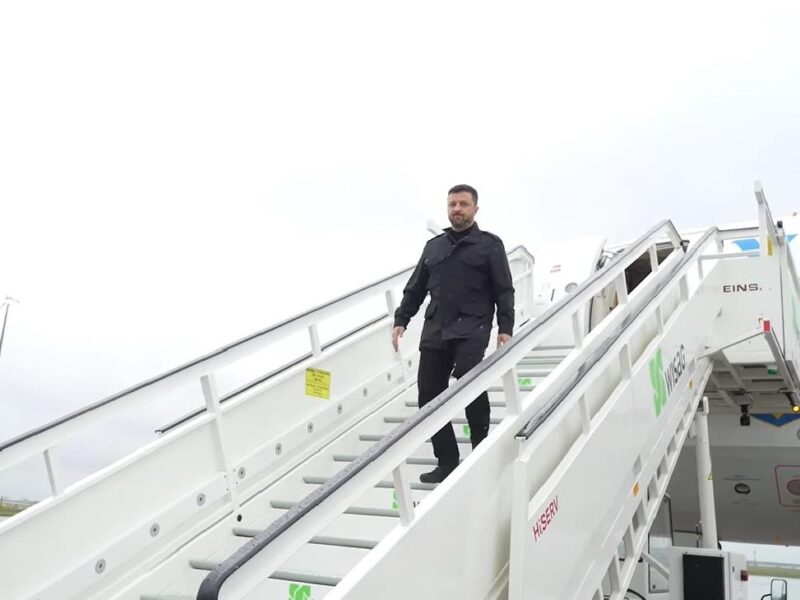 Зеленський прибув з візитом у Берлін