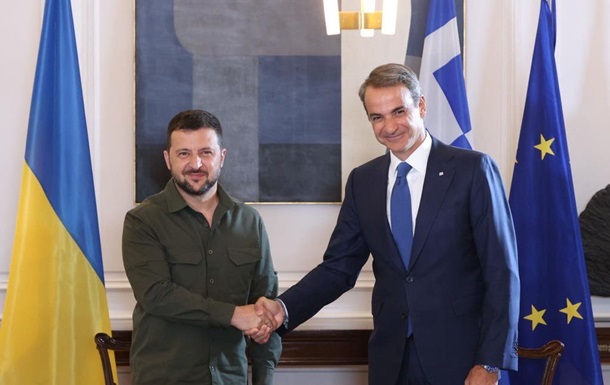Зеленський провів переговори з прем’єром Греції