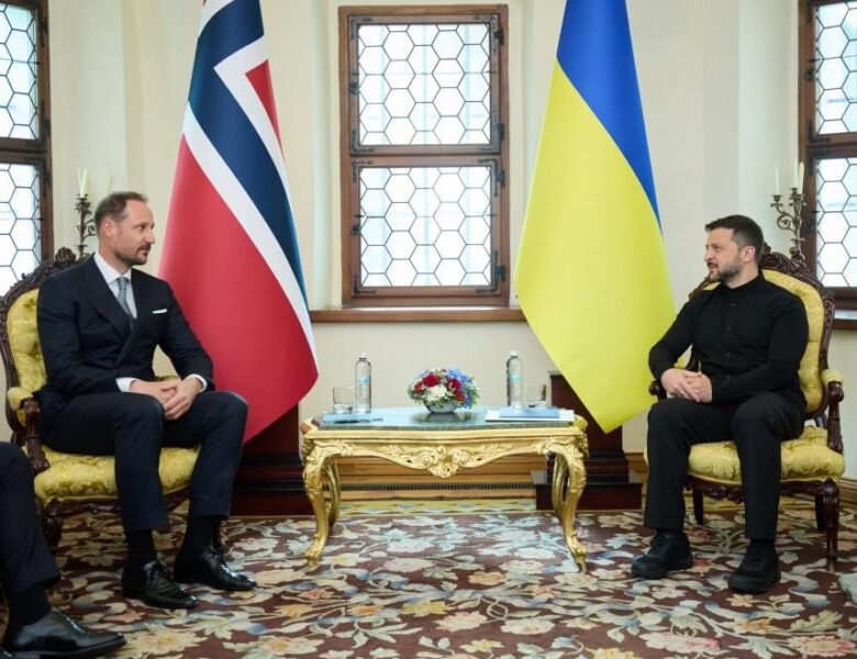 Зеленський зустрівся з кронпринцом Норвегії