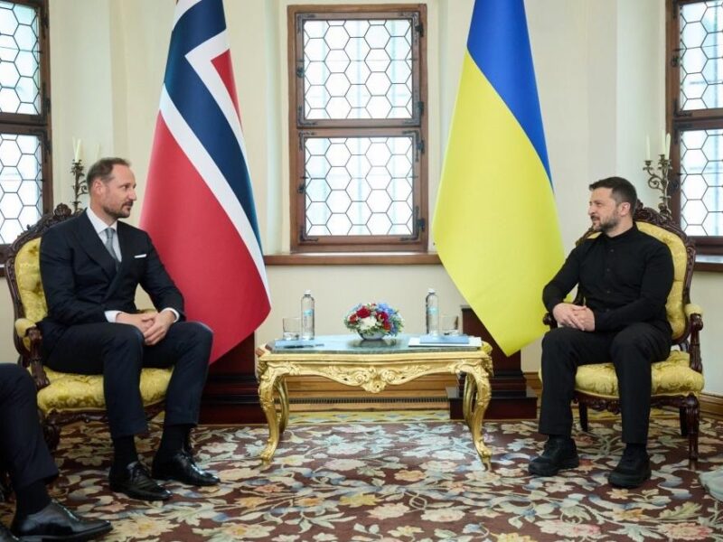 Зеленський зустрівся з кронпринцом Норвегії