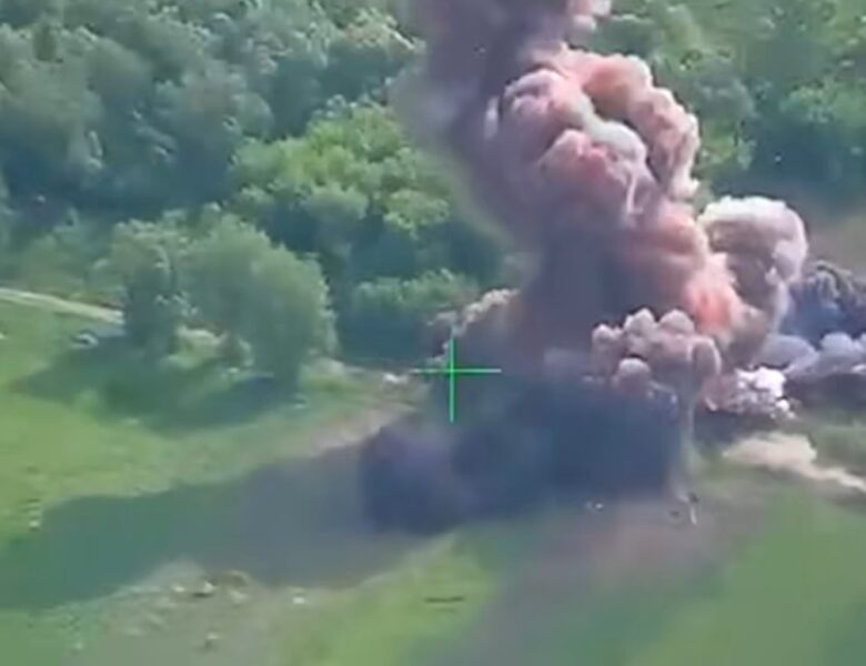 ЗСУ знищили російську РСЗВ Град з 40 ракетами