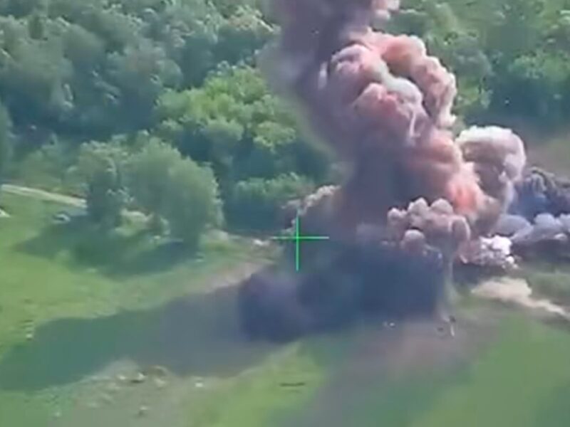 ЗСУ знищили російську РСЗВ Град з 40 ракетами