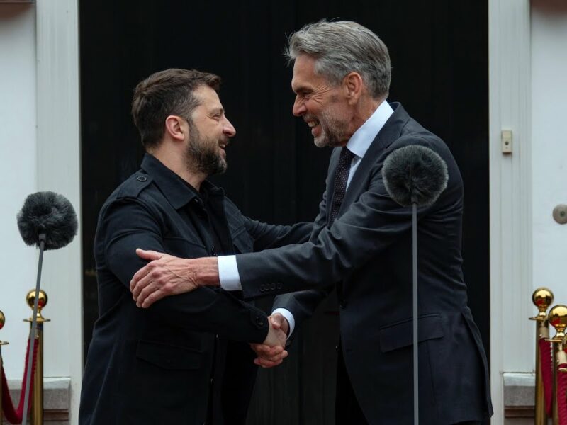 Заяви для ЗМІ Президента України Володимира Зеленського та Прем’єр-міністра Нідерландів Діка Схоофа