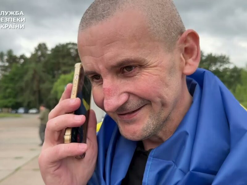 СБУ показала ексклюзивне відео з обміну полоненими 20 червня