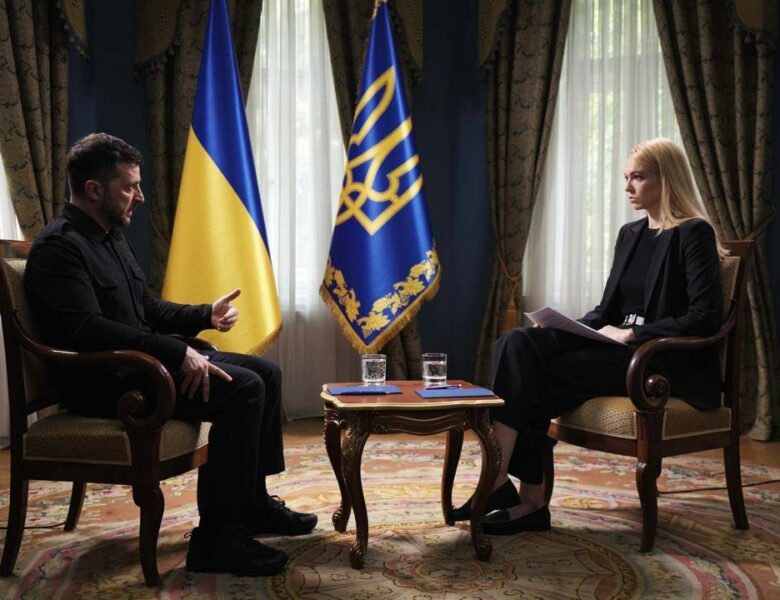 Інтерв’ю Володимира Зеленського для американського телеканалу Newsmax