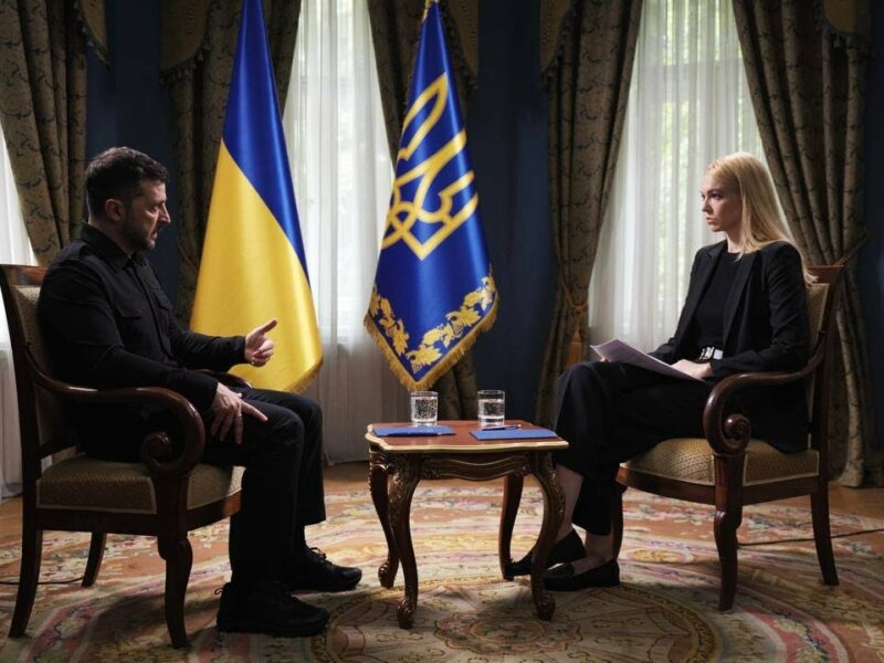 Інтерв’ю Володимира Зеленського для американського телеканалу Newsmax