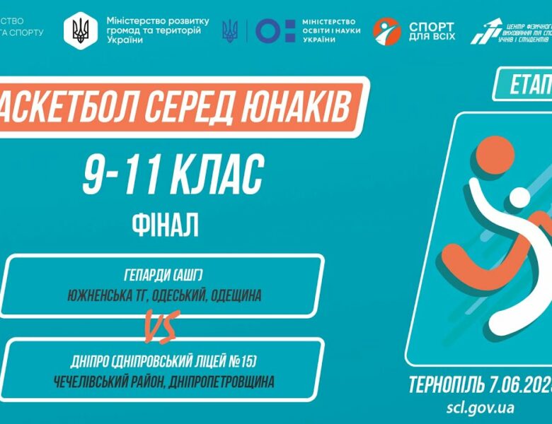 🏀Баскетбол [юнаки] 9-11 класи | ФІНАЛ | Пліч-о-пліч [ Етап 5 ] 7.06.25