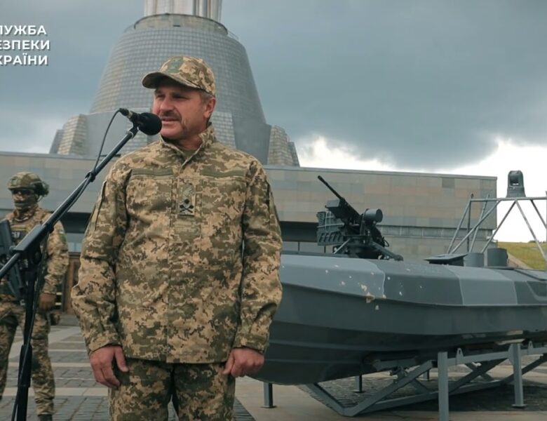 СБУ передала в Музей один із легендарних дронів Sea Baby