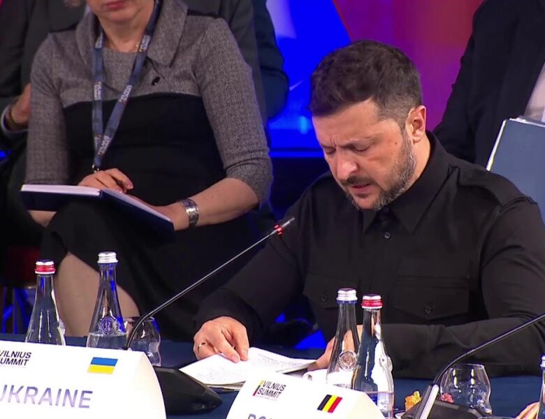 Участь Володимира Зеленського у Вільнюському саміті «Бухарестської дев’ятки» й нордичних країн