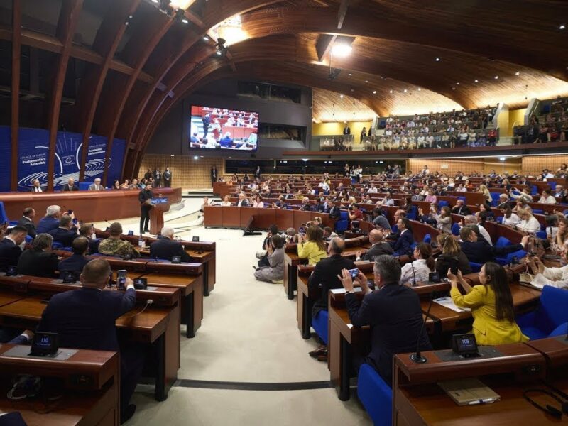 [eng] Сесія запитань до Президента України Володимира Зеленського в ПАРЄ