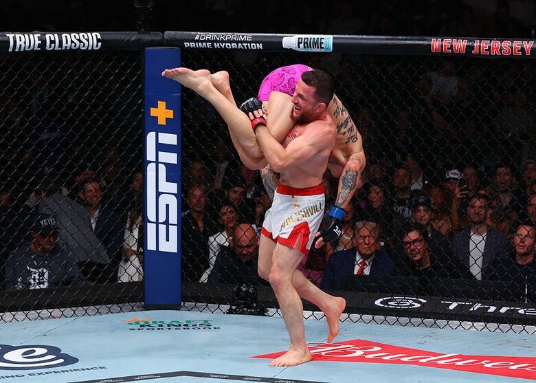 Борець з Грузії задушив О’Меллі і вперше виграв в UFC прийомом здачі