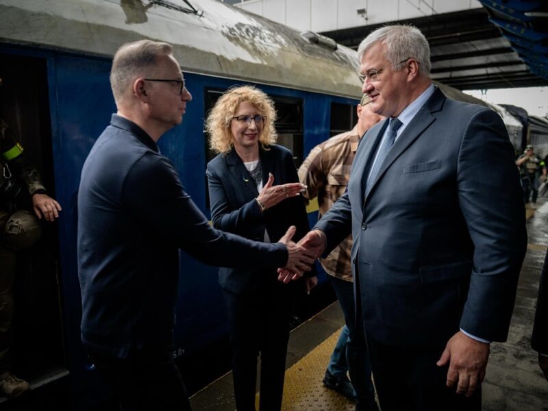 Дуда прибув з прощальним візитом до Києва