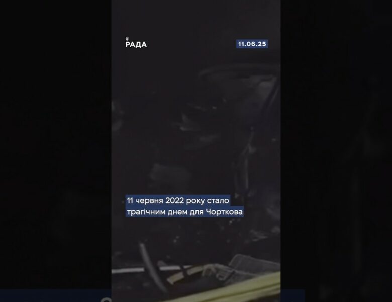 🕯Сьогодні минає річниця трагедії в Чорткові, коли внаслідок ракетного удару загинули мирні жителі.