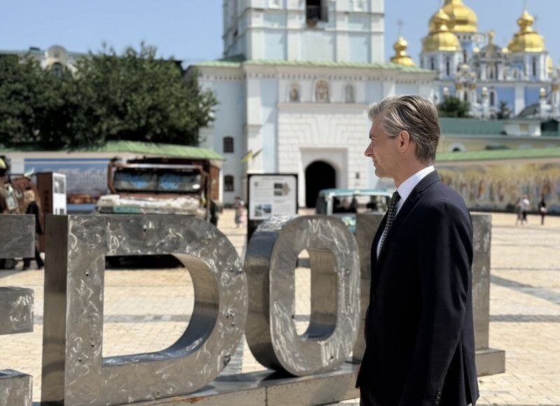 Глава МЗС Литви прибув з візитом до Києва