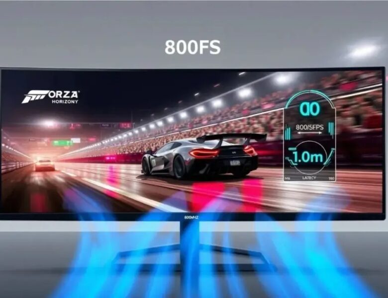 HKC представила перший у світі ігровий монітор із частотою оновлення 800 Гц