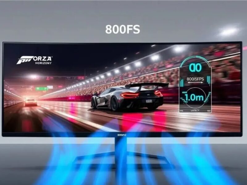 HKC представила перший у світі ігровий монітор із частотою оновлення 800 Гц