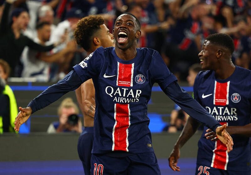 Кращим гравцем Ліги чемпіонів сезону-2024/25 став Усман Дембеле