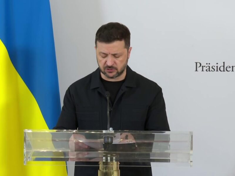 Спільна пресконференція за підсумками зустрічі Володимира Зеленського та Александра Ван дер Беллена