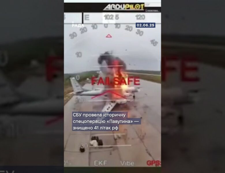 Операція «Павутина» — наймасштабніший удар СБУ по стратегічній авіації рф.