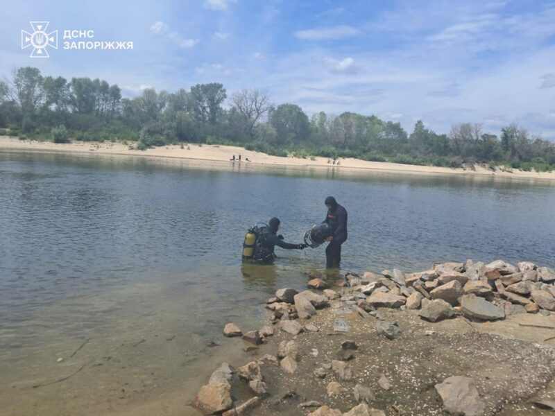 На Запоріжжі водолази-сапери знищили бойову частину Шахеда