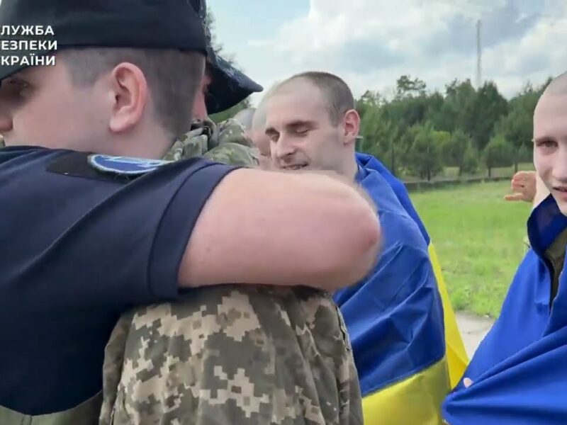 СБУ показала ексклюзивні фото та відео з обміну полонених 9 червня