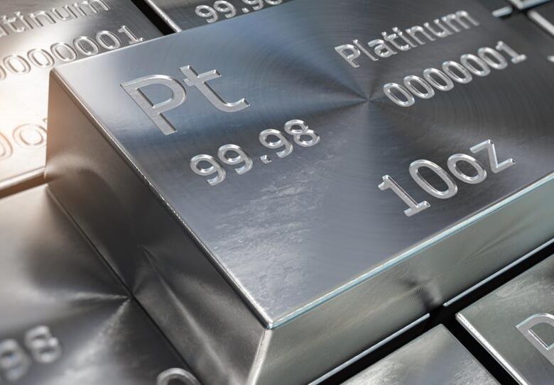 Платина подорожчала до максимуму за 10 років
