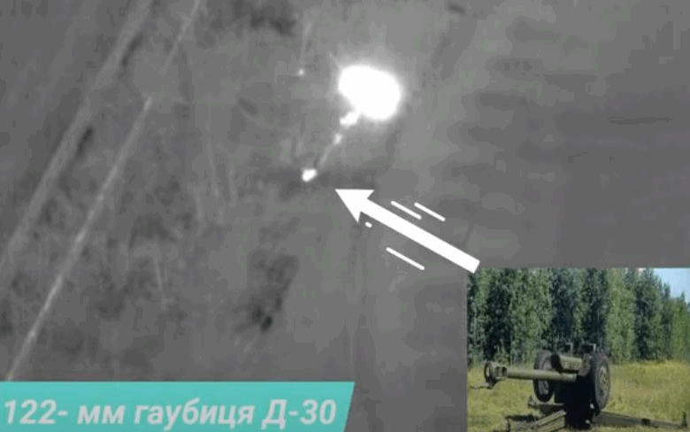 Прикордонники знищили дві приховані гаубиці РФ