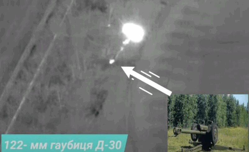 Прикордонники знищили дві приховані гаубиці РФ