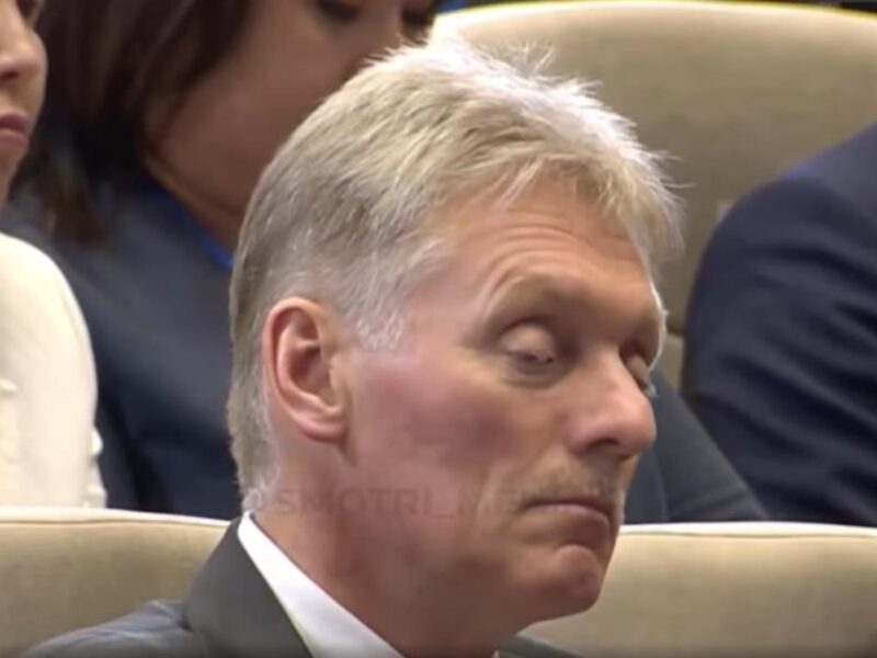 Пєсков заснув під час виступу Путіна