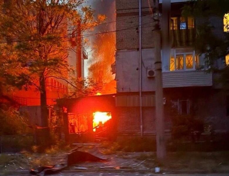 РФ атакувала Запоріжжя: у місті пожежі