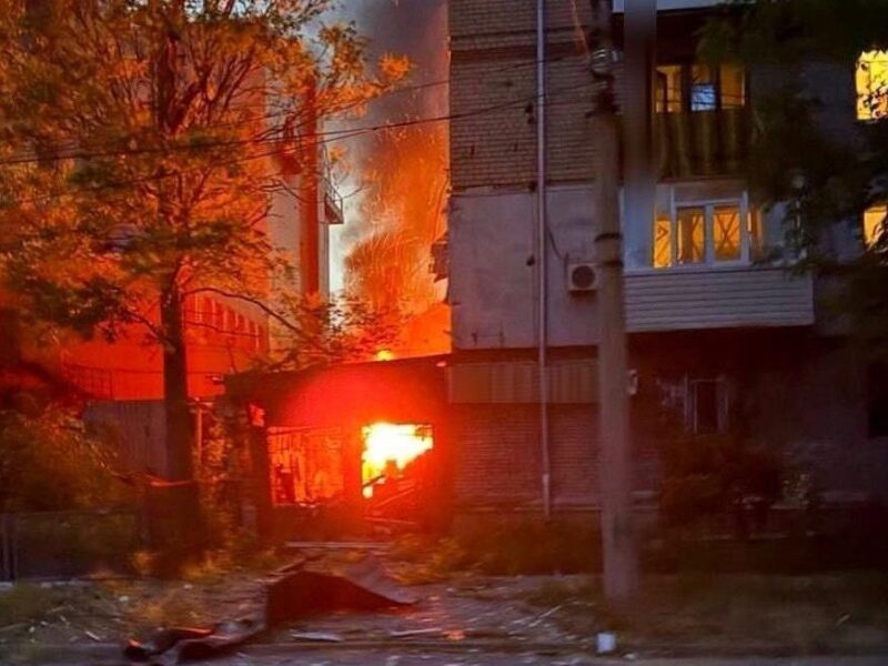 РФ атакувала Запоріжжя: у місті пожежі