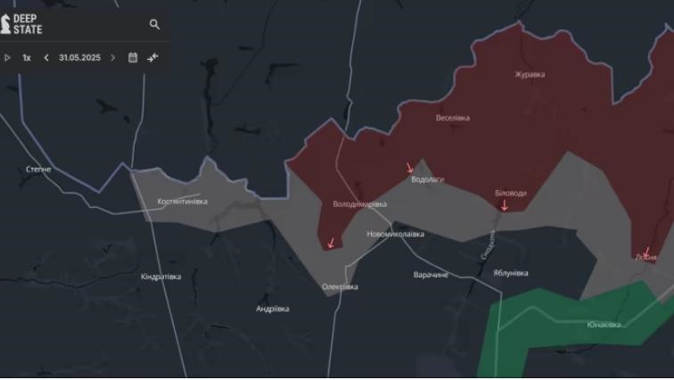 РФ окупувала Володимирівку на Сумщині – DeepState