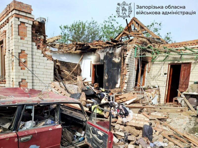 Російські війська майже 500 разів атакували Запорізьку область за добу