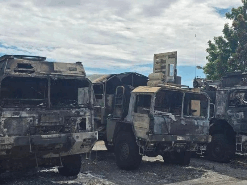 Сплутали з технікою ЗСУ: у Німеччині спалили вантажівки Бундесверу