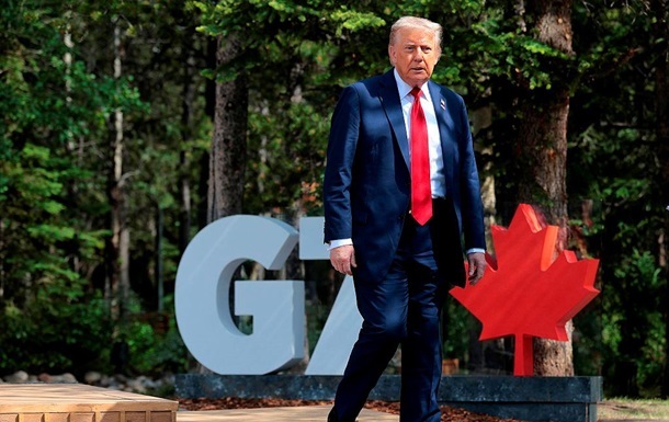 Трамп різко відповів Макрону щодо причин від’їзду з саміту G7