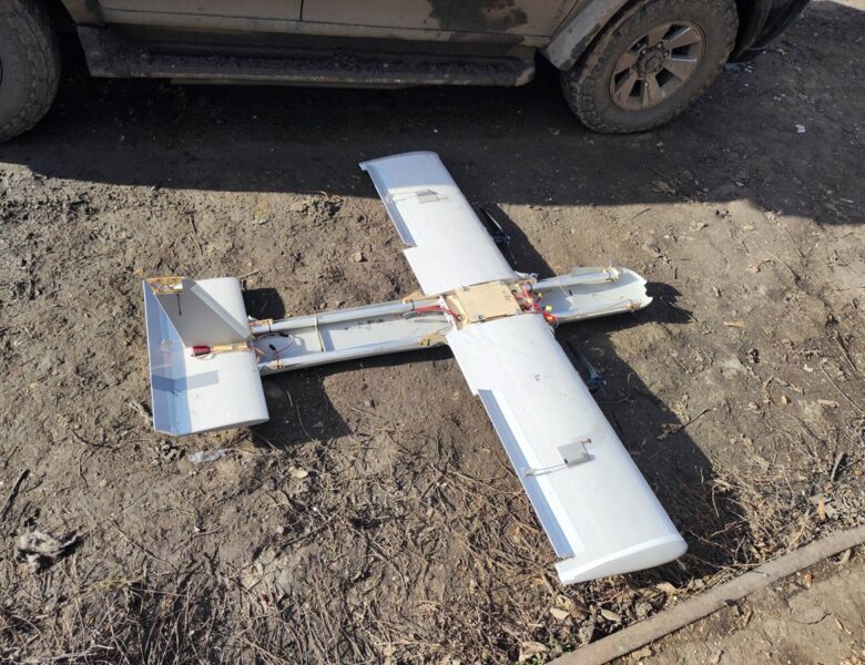 У Харкові чоловік виявив на городі російский БПЛА