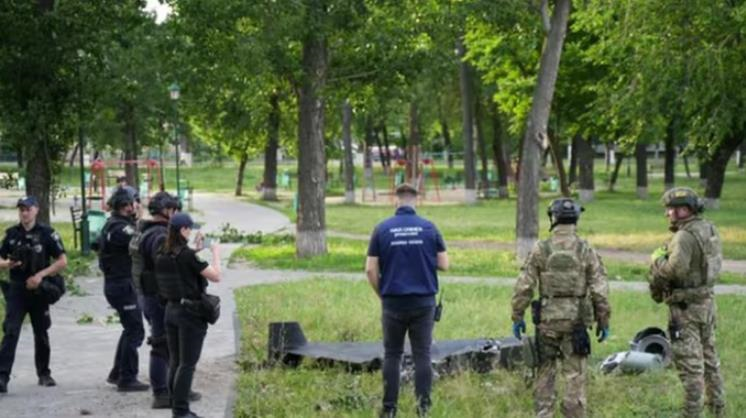 У парку Харкова знешкодили “шахед”, який впав і не вибухнув