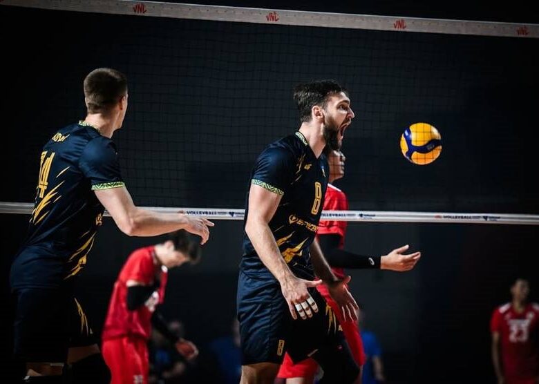 Українські волейболісти в Лізі націй насилу перемогли Японію