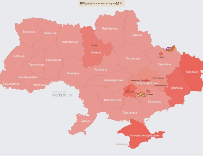 В Україні оголошено масштабну тривогу через зліт ворожих МіГ-31К